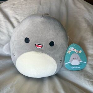 Squishmallow 8” Gordon Gray Shark Plush Toy